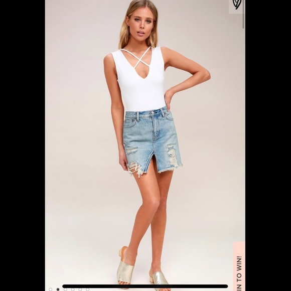 Lulus Tops - Someone great white bodysuit